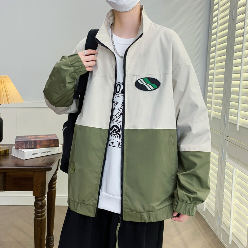 秋季新款男装休闲外套男上衣韩版潮流港风连帽夹克男JK0225-P65,男装夹克,星座1206（原A206）