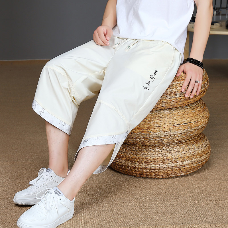 七分裤夏季男士韩版潮流薄款休闲裤宽松哈伦裤男士七分裤YK68-P25,男装休闲裤,星座1206（原A206）