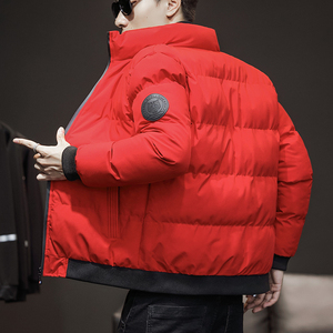 虎头羽绒棉服冬季男士棉衣休闲棉服男棉袄面包服立领外套男图片