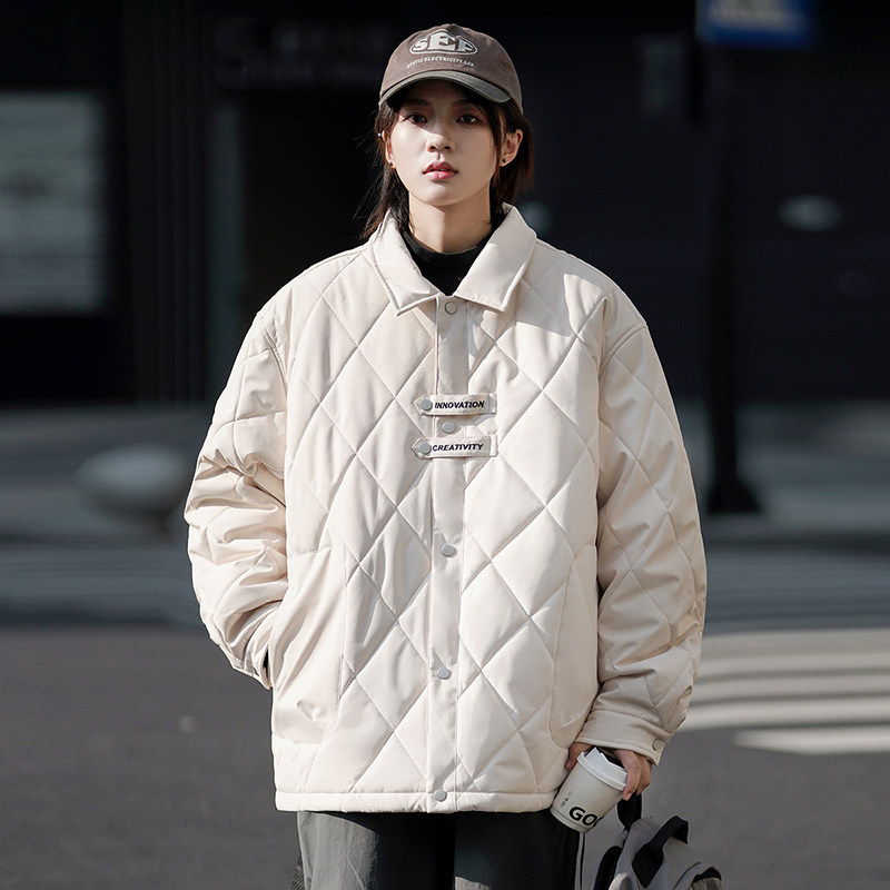 【新品】主推冬季棉衣青少年夹克男士情侣翻棉服外套GS8091-P80,男装夹克,星座1206（原A206）
