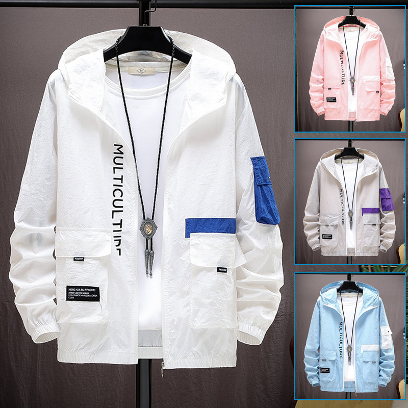 防晒衣男女夏季新款户外超薄透气皮肤衣服男款防风夹克F2082-P25图片