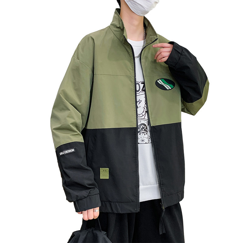 秋季新款男装休闲外套男上衣韩版潮流港风连帽夹克男JK0225-P65,男装夹克,星座1206（原A206）