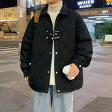 【新品】主推冬季棉衣青少年夹克男士情侣翻棉服外套GS8091-P80，男装夹克，电商A206