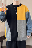秋冬新款抗起球粗针毛衣男韩版宽松针织衫男毛衣青少年GF8046-P60，男装针织衫/毛衣，星座1206（原A206）