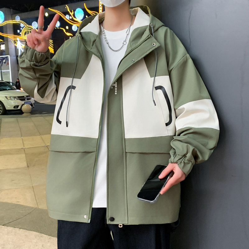 2024新款秋季男士夹克青少年休闲时尚抖音数据好HY8906-P85,男装夹克,星座1206（原A206）