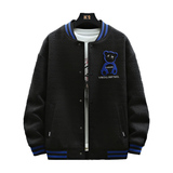 2023春季新款夹克男宽松连帽棒球服外套春上新三色JK2307-P70，男装夹克，星座1206（原A206）