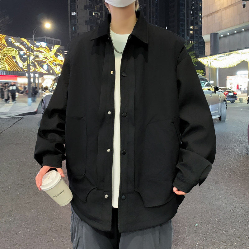 2024新款秋季两件套男士夹克青少年时尚数据好HY8903-P110,男装夹克,星座1206（原A206）