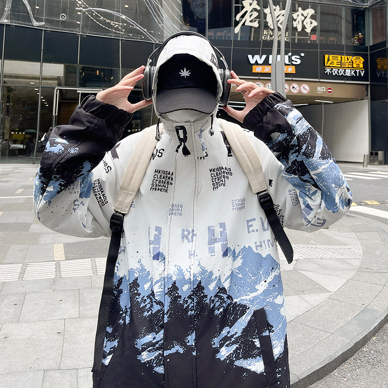 2024青少年休闲宽松夹克外套GF1816801-P70,男装夹克,星座1206（原A206）