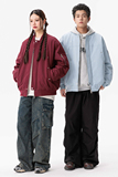 2025冬季男士棉衣户外夹棉飞行夹克加厚棒球领外套GS8206-P90，男装夹克，星座1206（原A206）