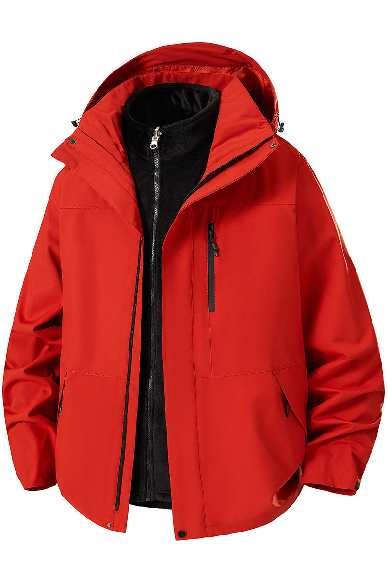 新款男女高品质户外登山服青少年学生冲锋衣夹克外套HS6666-P75,男装夹克,星座1206（原A206）