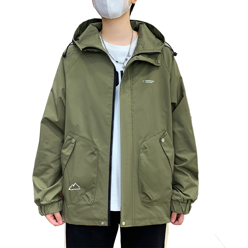 秋季新款男装休闲外套男上衣韩版潮流港风连帽夹克男JK0220-P70,男装夹克,星座1206（原A206）