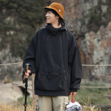 斜拉链潮牌夹克男2024年春季设计感夹克外套baodu10226，男装夹克，星座1206（原A206）