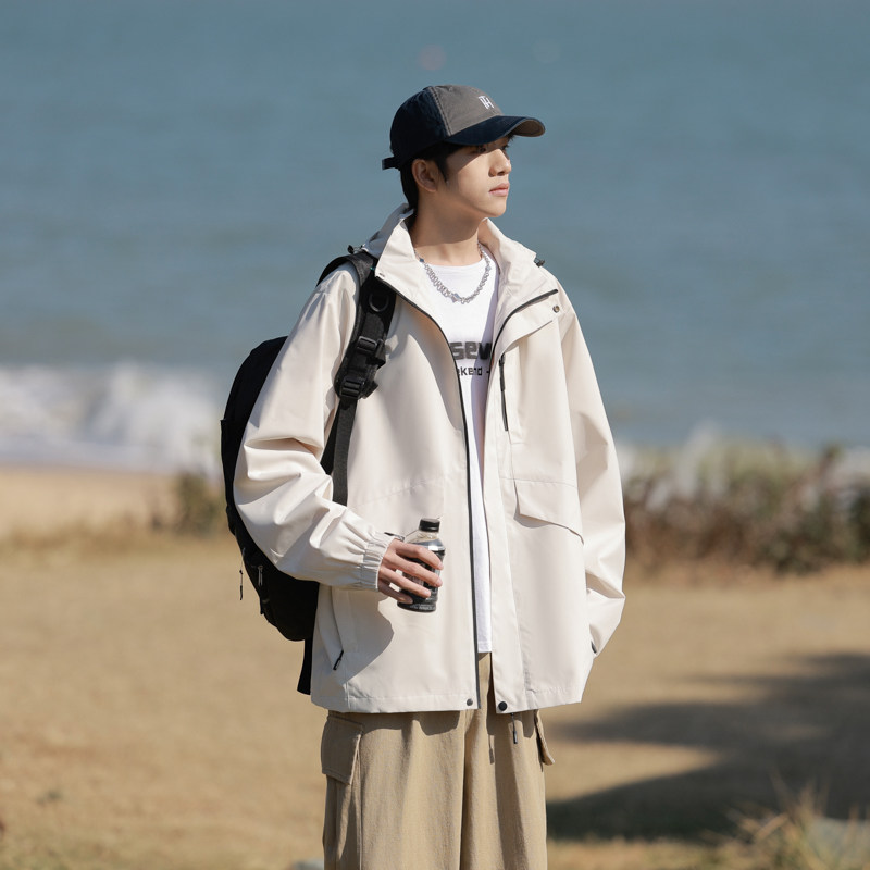 2024年春季新款男女同款户外潮流时尚运动夹克外套HS6603-P70,男装夹克,星座1206（原A206）