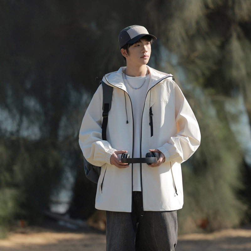 2025年春季新款男女同款户外潮流时尚运动夹克外套HS8803-P65，男装夹克，星座1206（原A206）