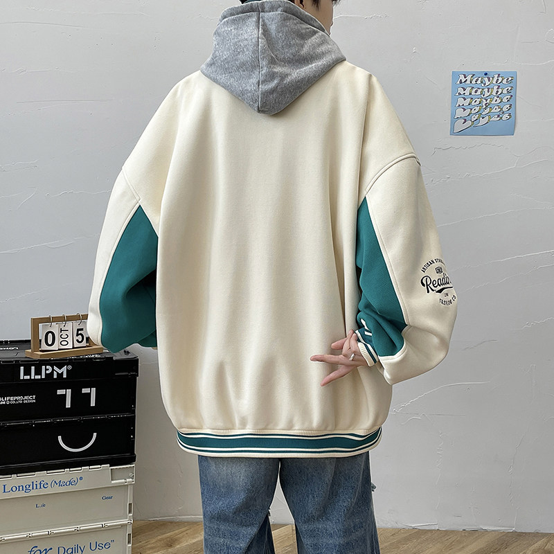 秋季男士夹克休闲宽松百搭棒球服外套情侣款HS8203-P68,男装夹克,星座1206（原A206）