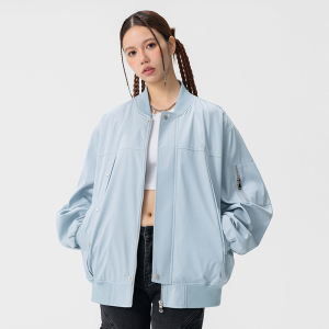 2025新款飞行夹克棒球服男美式宽松潮牌韩版二开公版GS6586-P75图片