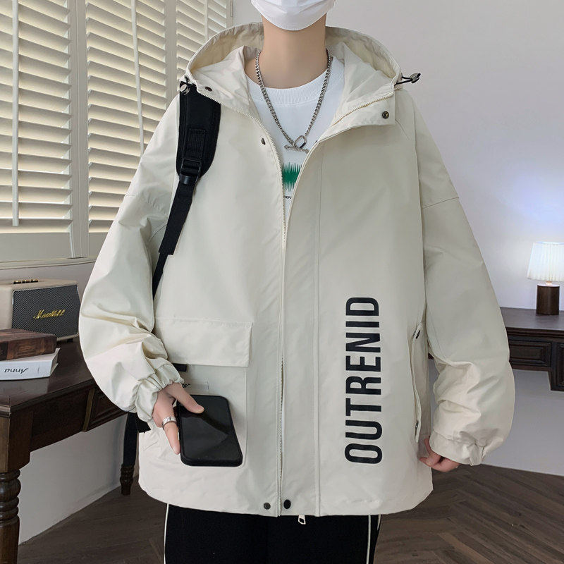 春秋新款连帽外套男休闲宽松青少年夹克JM666-P70,男装夹克,星座1206（原A206）
