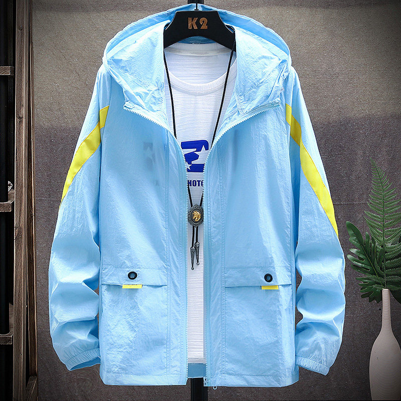防晒衣男士夏季休闲夹克超薄防紫外线大码上衣服春秋外套F209-P22,男装夹克,星座1206（原A206）