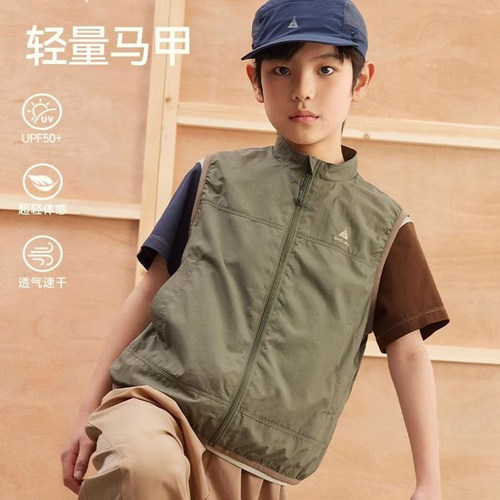 男童薄款马甲夏季新款女童