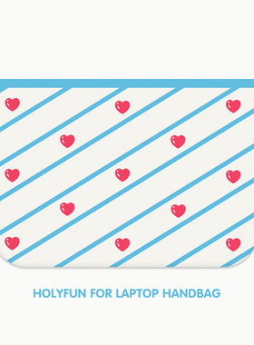 蓝白信封适用苹果华为联想通用macbook内胆包air新13寸电脑包pro14小米华为荣耀等品牌笔记本电脑通用15/15.6