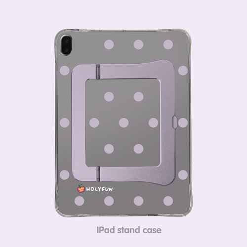 和风猫饭原创西瓜波点亚克力支点壳适用ipadmini7/6亚克力保护壳ipadpro2026新款13寸/ipadair8/7/11寸平板
