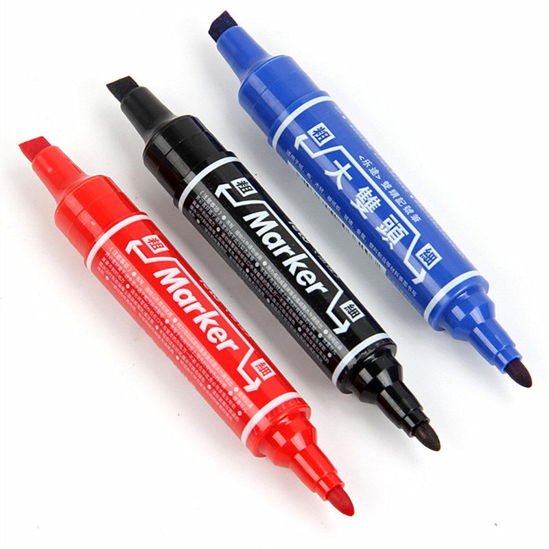 大双头记号笔红蓝黑色大号油性笔勾线笔马克笔大头笔粗细箱头笔,文具电教/文化用品/商务用品,记号笔,淘宝优惠券,粉丝福利购,淘宝优惠卷