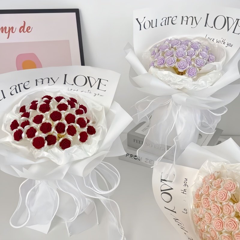 520情人节礼物自制不凋谢玫瑰花束diy全套材料包送妈妈送女友花艺,鲜花速递/花卉仿真/绿植园艺,花艺材料,淘宝优惠券,粉丝福利购,淘宝优惠卷