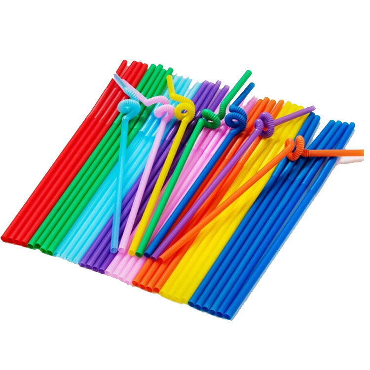 유치원 DIY 어린이 수제 조기 교육 크리 에이 티브 어린이 수제 DIY 재료 다채로운 빨대 50 개