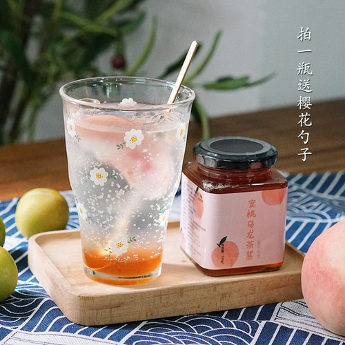 馥郁甘醇！夏午三点蜜桃乌龙酱