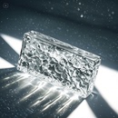 实心砖实心双面冰晶玻璃砖超白侧面水晶砖彩色弧形卫生间隔断墙