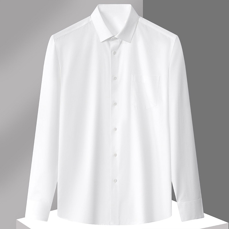 2024年春秋大牌撤标新款时尚百搭男士正式成衣免烫棉质长袖衬衫