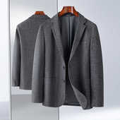 简约挺括有型绒感弹力休闲西服 时尚 一线撤柜撤标2024年秋季 男新款