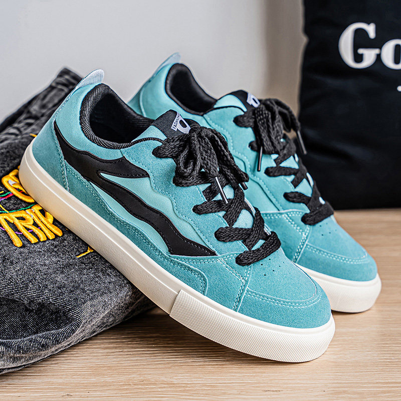 撤标撤柜(H)新款学生潮流低帮透气百搭鞋子男款软底增高运动潮鞋