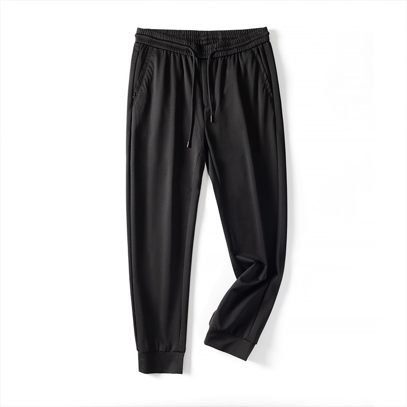 重磅好货男士卫裤春秋新款抽绳微弹直筒束脚口九分休闲裤品牌撤柜,男装,卫裤,淘宝优惠券,粉丝福利购,淘宝优惠卷