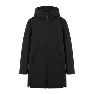 一线撤柜撤标2024年冬季新款时尚百搭男士帅连帽中长款保暖羽绒服