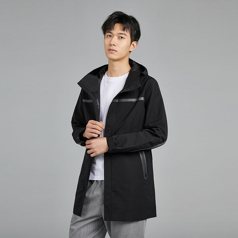 外贸大牌正品撤标尾货清仓男装外套2023秋季时尚连帽休闲拉链夹克