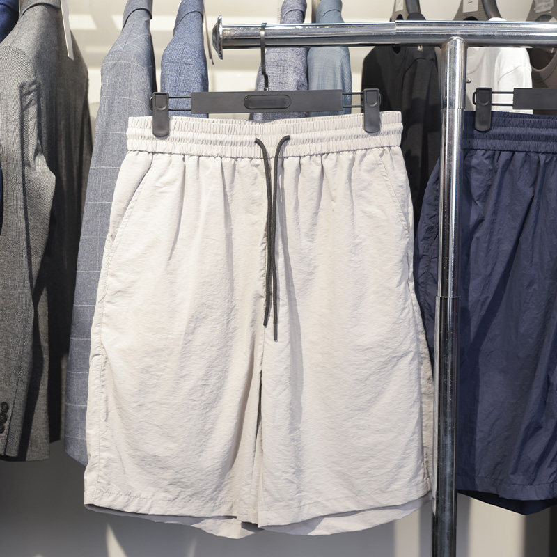 【杉家】撤标撤柜！夏季男士简约经典纯色透气吸湿宽松休闲短裤潮