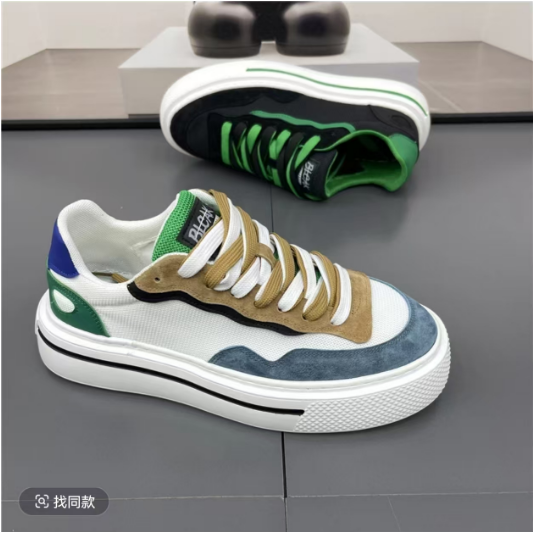 撤标撤柜（H）低帮圆头轻质潮流运动春游潮款老爹鞋男舒适百搭