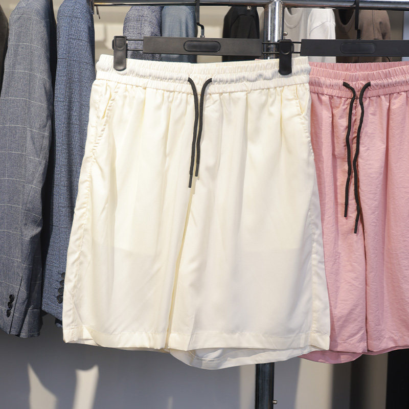 【杉家】撤标撤柜！夏季男士简约经典纯色透气吸湿宽松休闲短裤潮