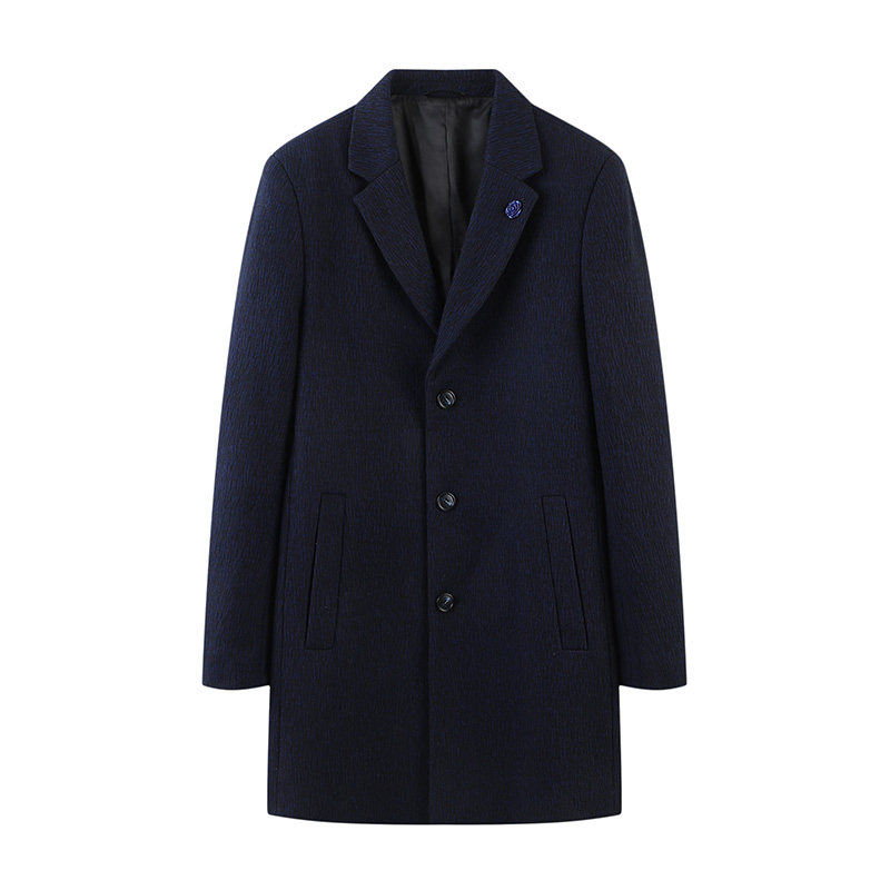 【豆家】撤标撤柜！2025秋冬男士简约休闲翻领舒适毛呢大衣外套,男装,毛呢大衣,淘宝优惠券,粉丝福利购,淘宝优惠卷