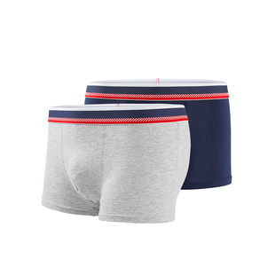 2026男士 撤标撤柜 腰部织带舒适透气纯色针织平脚短裤 豆家