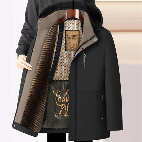 内里驼绒加厚海家剪标