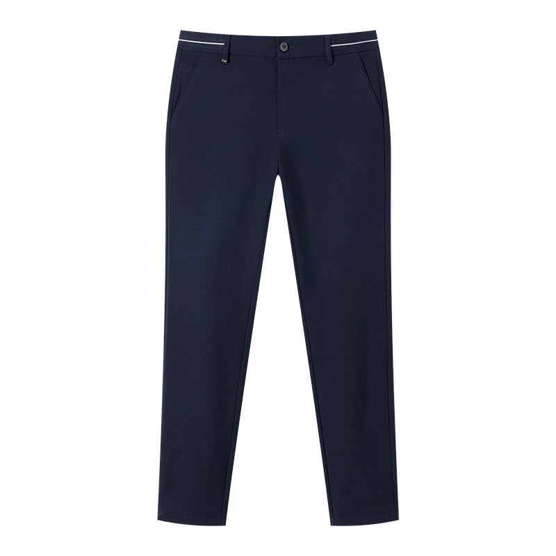 【H家】撤标撤柜！2025秋冬男直筒四面弹微弹毛呢梭织修身休闲裤,男装,休闲裤,淘宝优惠券,粉丝福利购,淘宝优惠卷