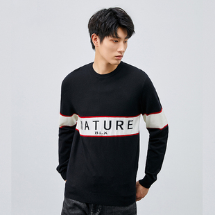 针织衫 外贸大牌正品 保暖圆领长袖 上衣秋冬季 休闲 撤标尾货清仓男装