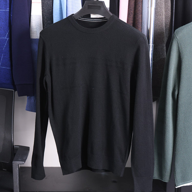 【H家】撤标撤柜！男士时尚休闲百搭圆领舒适薄款针织套头毛衣