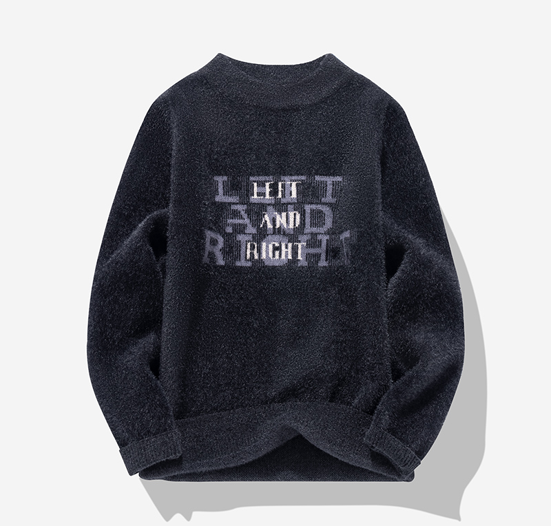 撤标男装正品半高领针织衫