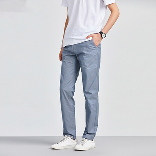 透气舒适水洗中腰纯色休闲裤 品牌撤柜时尚 专柜299 直播专享