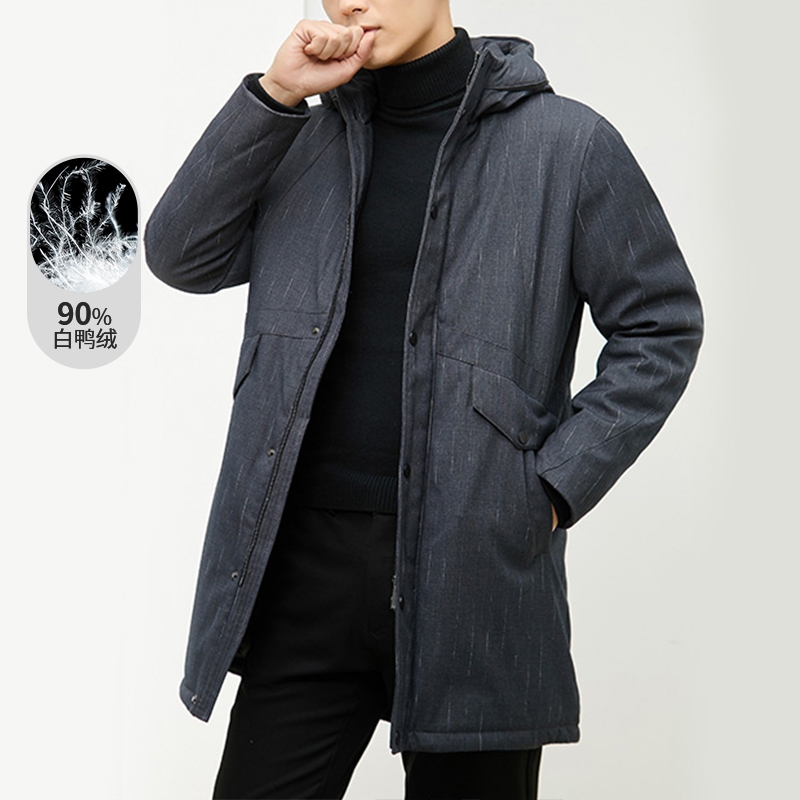 撤柜剪标休闲连帽居家中长款尾货