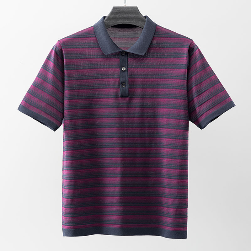 品牌折扣男装专柜正品撤标夏时尚条纹翻领弹力抗皱透气短袖POLO衫,男装,Polo衫,淘宝优惠券,粉丝福利购,淘宝优惠卷