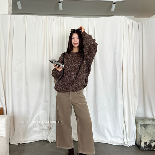 小个子女显瘦百搭美拉德风休闲裤